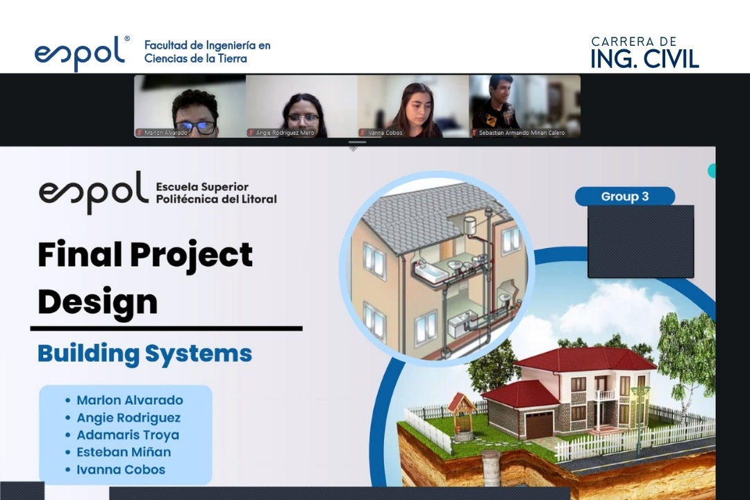 Estudiantes de Ingeniería Civil presentan proyectos de instalaciones aplicadas a edificaciones