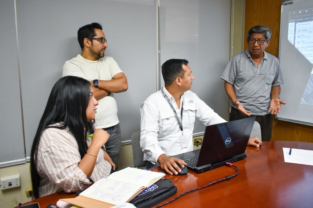 FICT revisa resultados de levantamientos técnicos para fortalecer la sostenibilidad de Ayangue