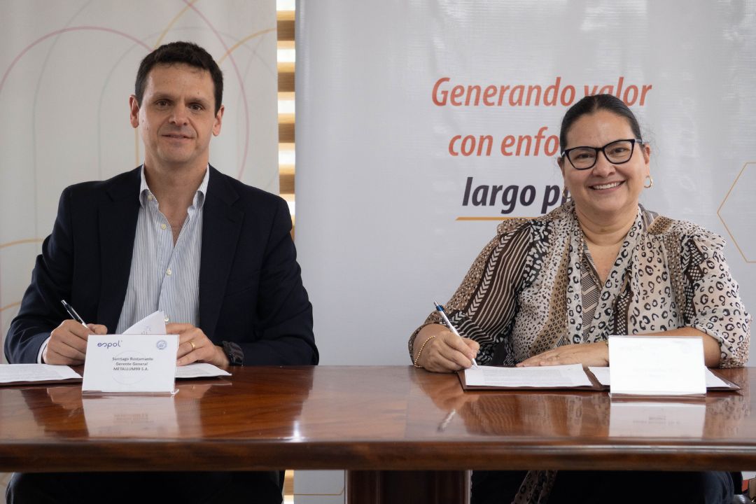 La FICT, a través de ESPOL, fortalece su cooperación con METALLUM99 S.A. para impulsar la formación en minería