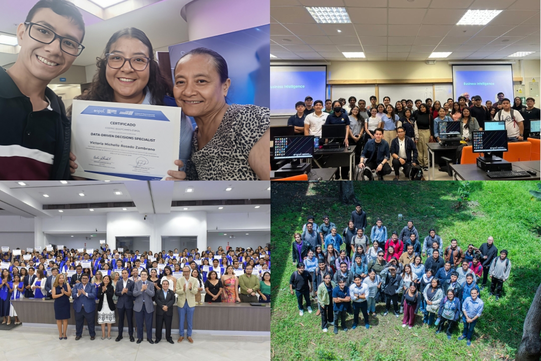 Profesional de la FICT-ESPOL fortalece su perfil en análisis de datos y toma de decisiones