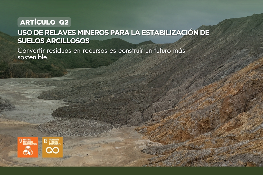 Relaves mineros podrían mejorar la capacidad portante de suelos para obras viales