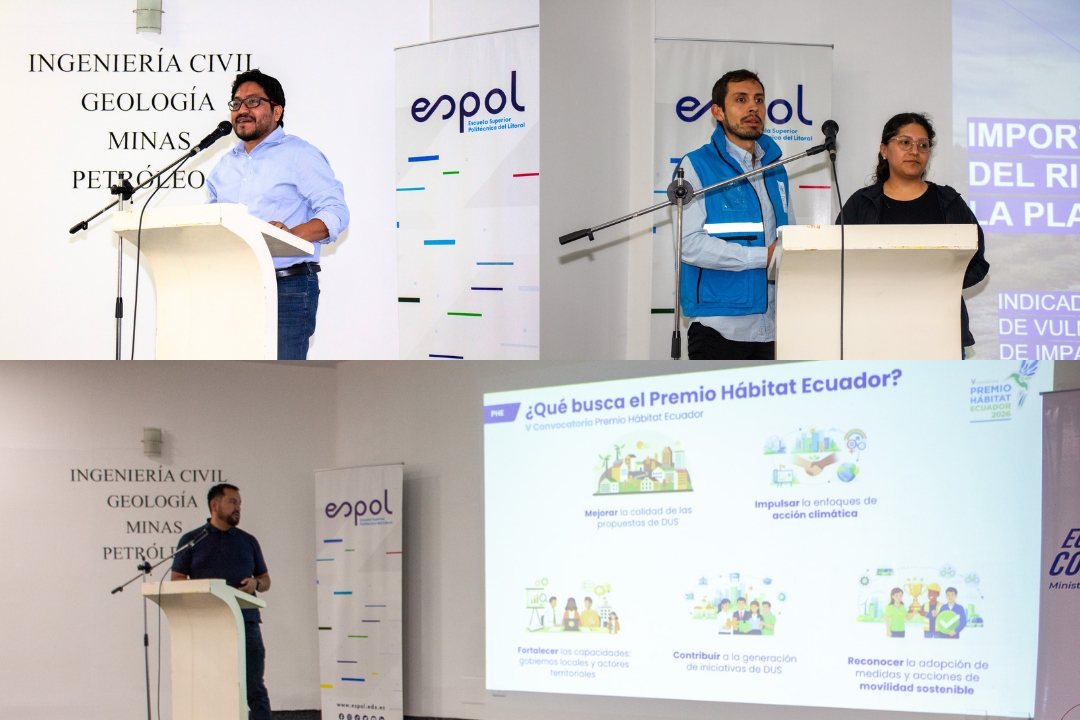 FICT-ESPOL impulsa proyectos urbanos sostenibles en capacitación del Premio Hábitat Ecuador 2026