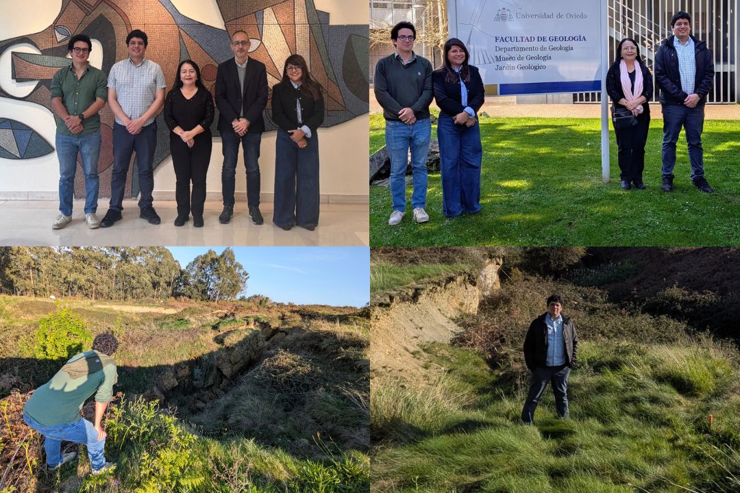 Cooperación en geociencias para el análisis de deformación del terreno