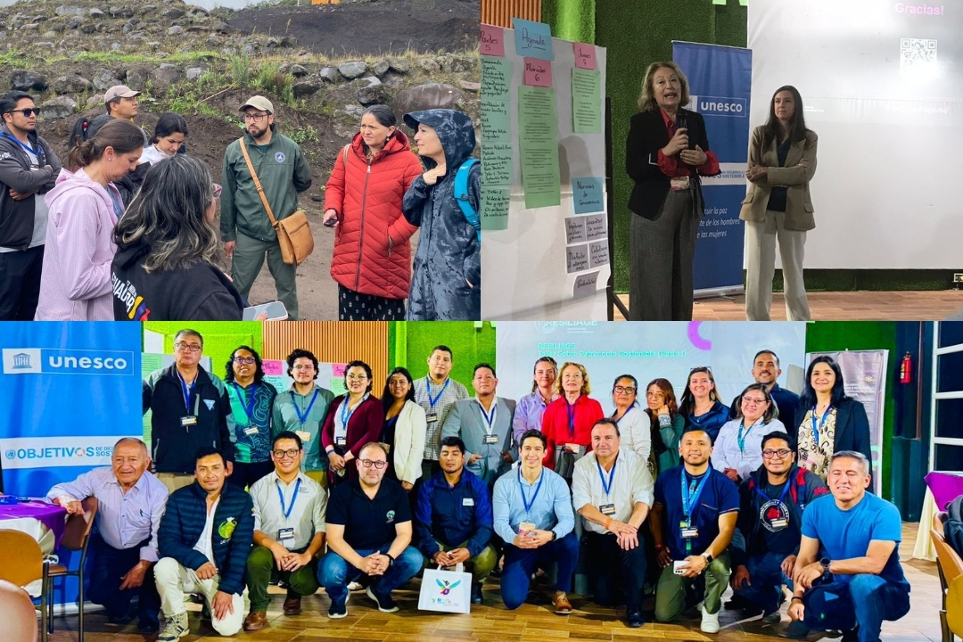 Patrimonio y resiliencia: FICT participa en encuentro internacional sobre gestión de riesgos