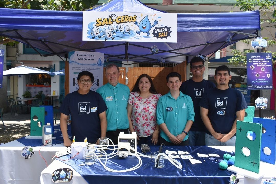 Investigadores del GEA-RLab y EC-Water en Ruta de la Innovación