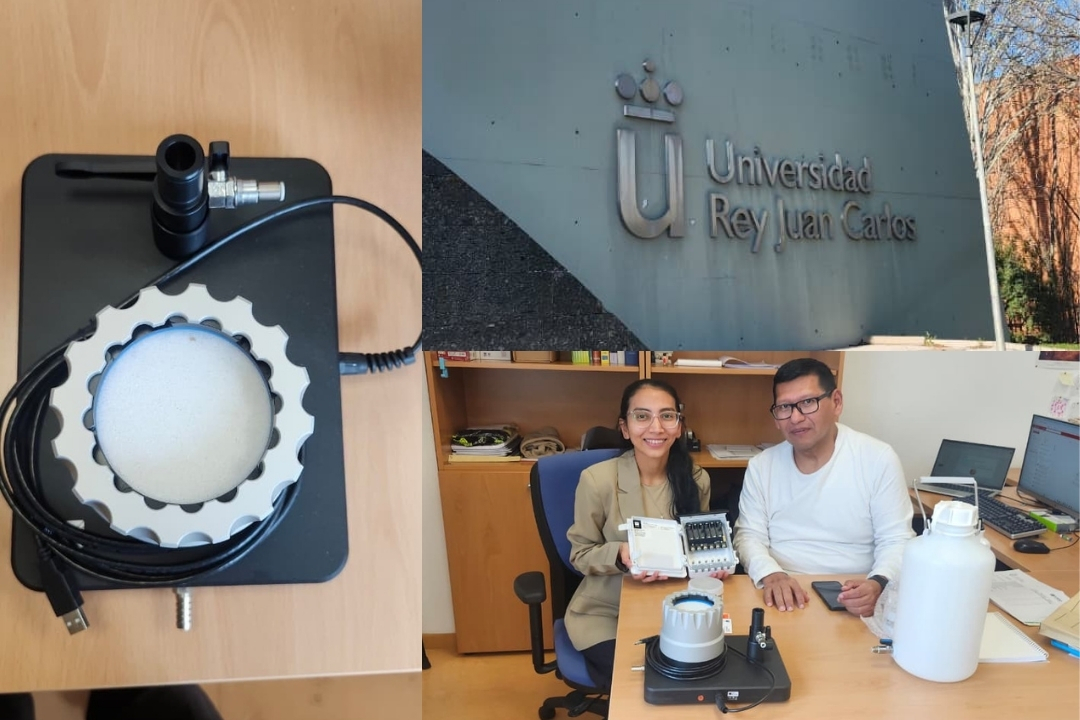 Entrega de equipo donado