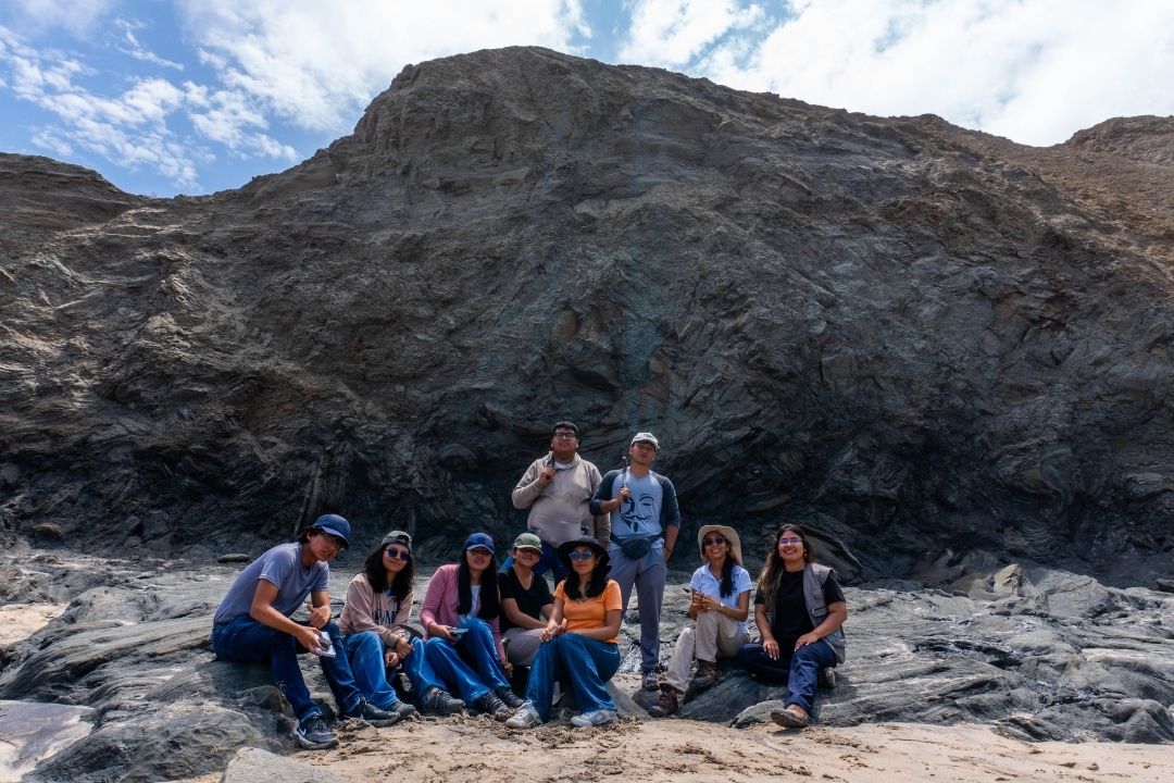 Salida de campo estudiantes de Geología