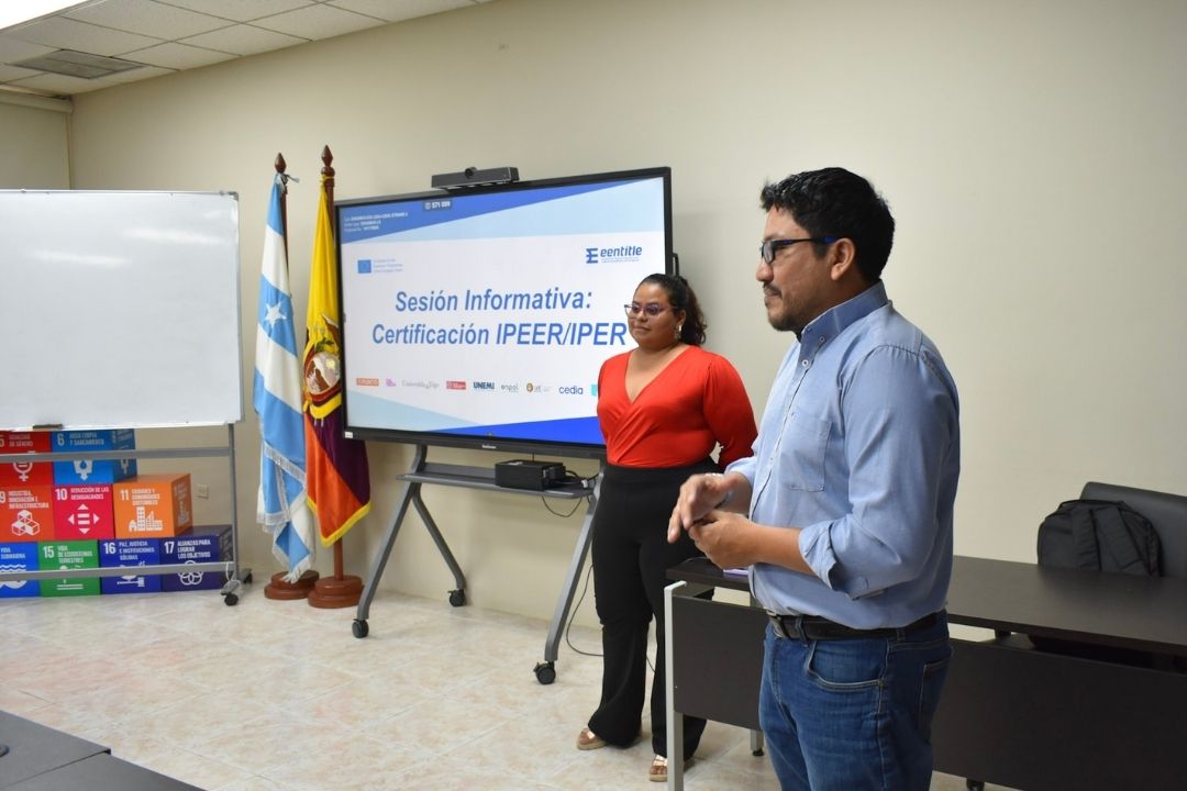 Charla de orientación para la certificación iPEER