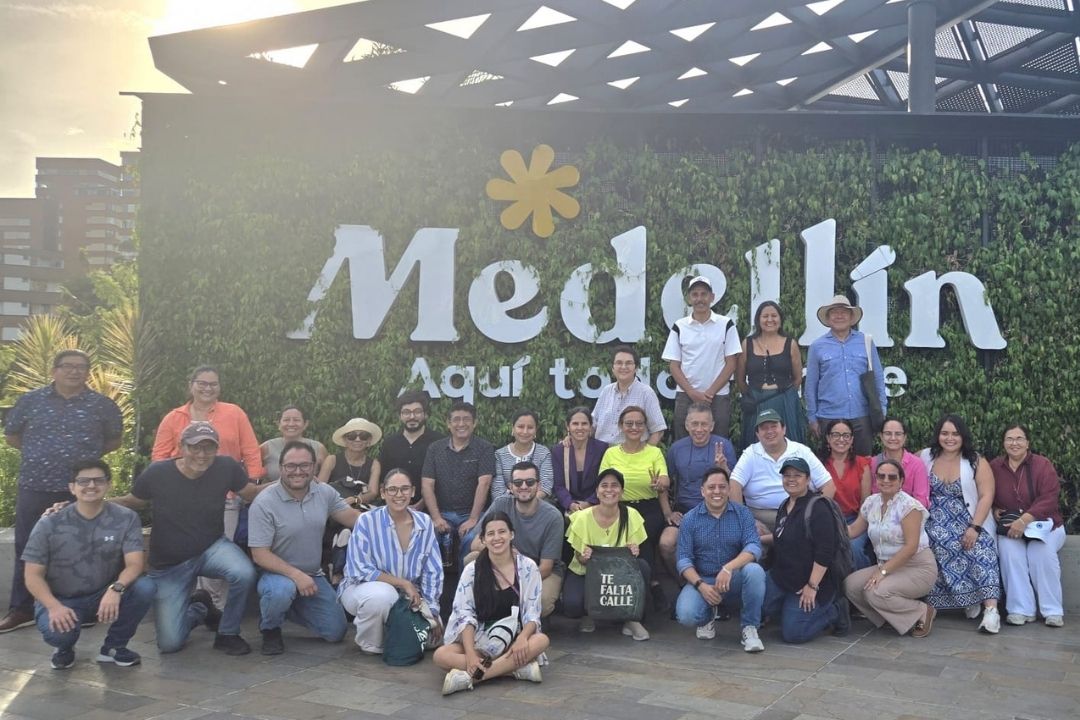 Delegación de la ESPOL en el curso “Medellín, laboratorio vivo"