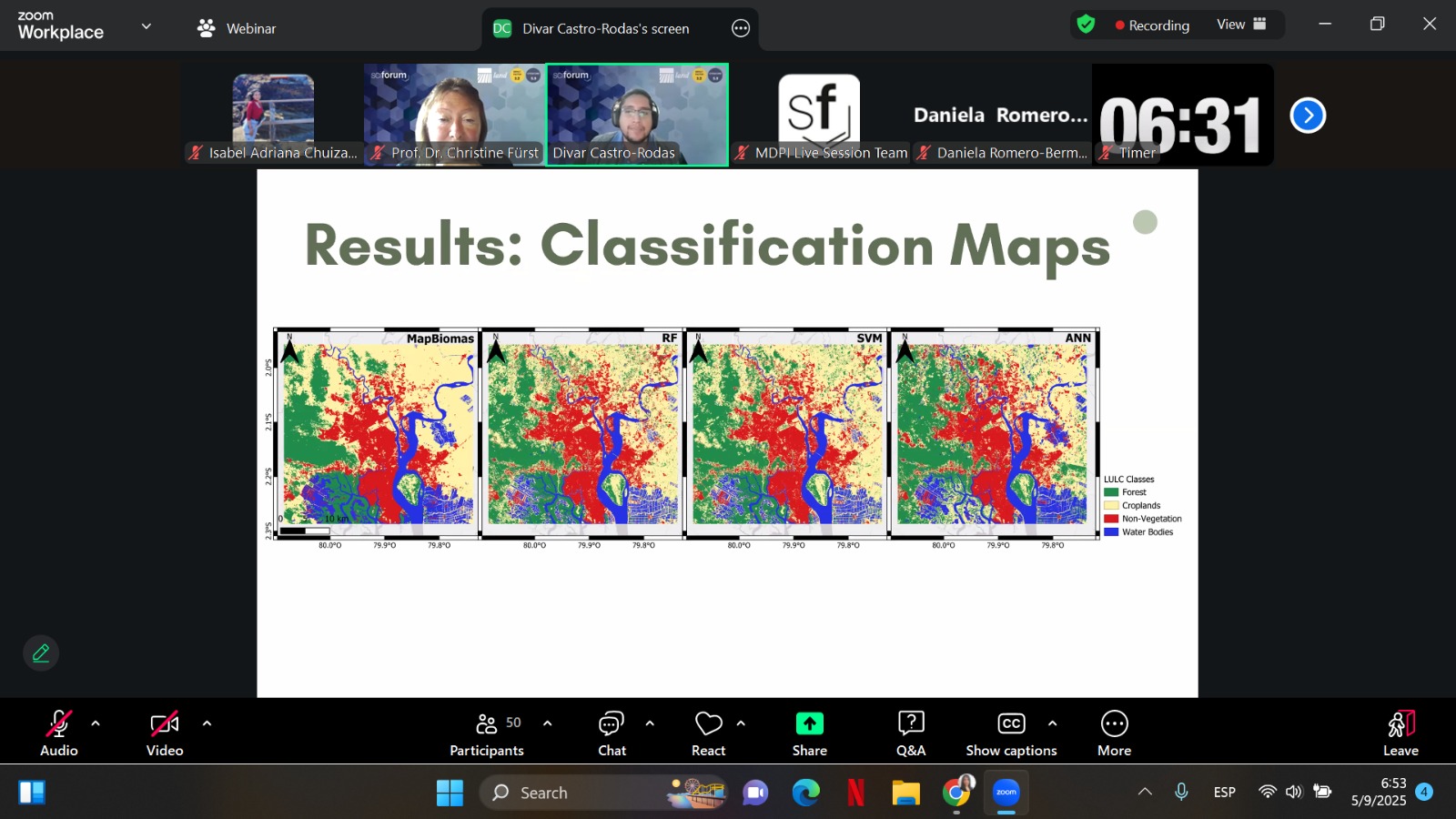 MDPI Land session ZOOM
