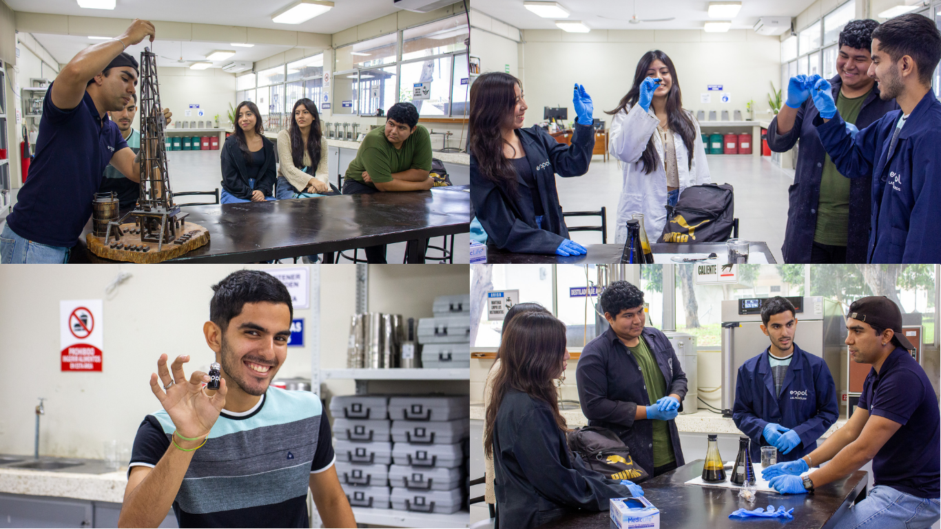 Visita de aspirantes a Petróleos