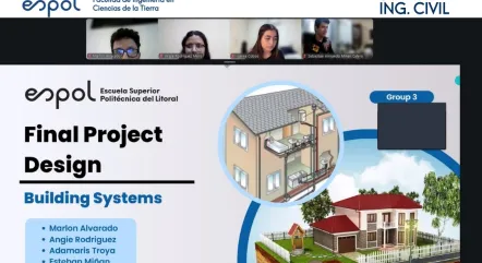 Estudiantes de Ingeniería Civil presentan proyectos de instalaciones aplicadas a edificaciones