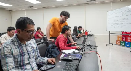 Estudiante de doctorado de Italia fortalece la investigación geotécnica mediante estancia académica en ESPOL