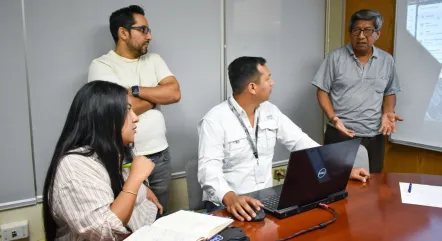 FICT reviews the results of technical surveys to strengthen Ayangue's sustainability