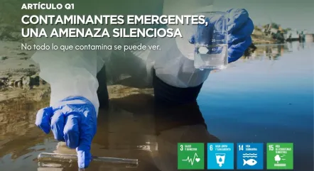 Investigación analiza contaminantes emergentes y su impacto en los recursos hídricos