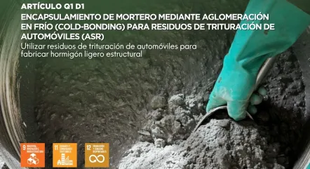 Residuos automotrices se transforman en materiales sostenibles para hormigón estructural