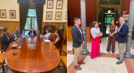 FICT en reunión con la UPM y la Embajada del Ecuador en España