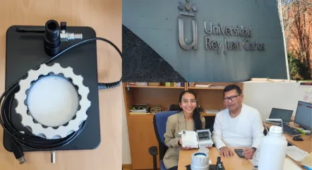 Entrega de equipo donado